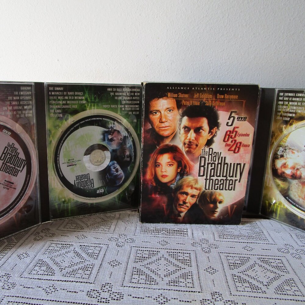 Ray Bradbury Theater 5 DVD box set 65 episodes